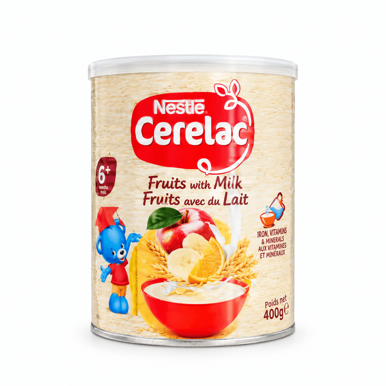 Nestlé Cerelac Fruits avec du Lait – 400 g